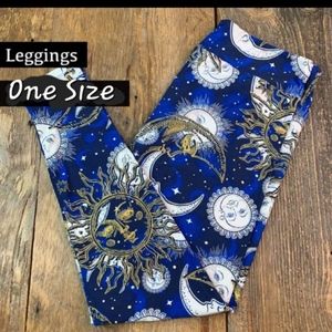 Lularoe OS Leggings Suns And Moons